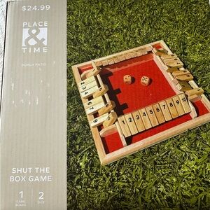 Shut the box game - Fun for up to 4 people!!!